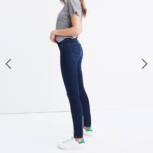 Madewell High Rise Skinny Jeans, Hayes Wash. NWT, 32P.